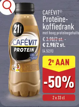 Promotie: Proteïne-koffiedrank