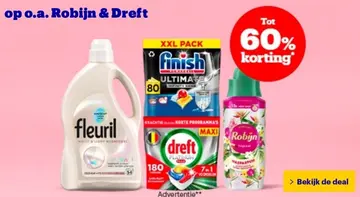 Aanbieding: Robijn & Dreft