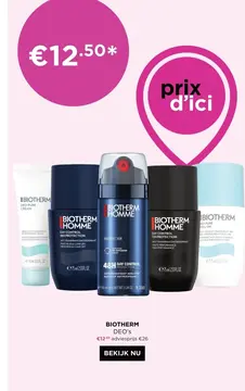 Aanbieding: BIOTHERM DEO's