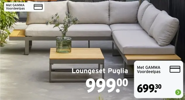 Aanbieding: Loungeset Puglia