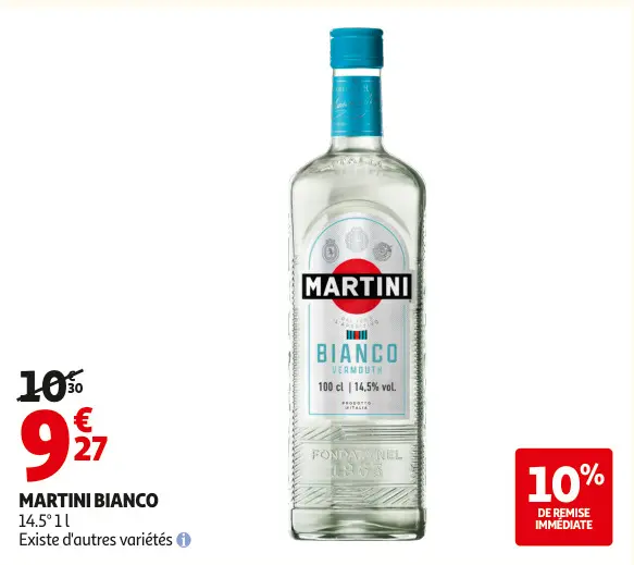Promotie: Martini bianco