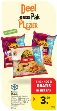 Aanbieding: Frieten McCain