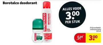 Aanbieding: Borotalco deodorant