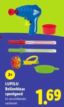 Aanbieding: Lupilu Bellenblaas speelgoed
