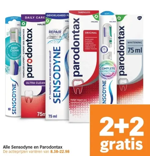 Aanbieding: Alle Sensodyne en Parodontax