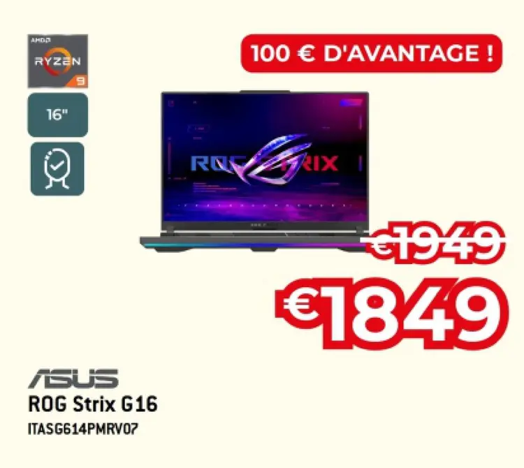 Offre: ROG Strix G16