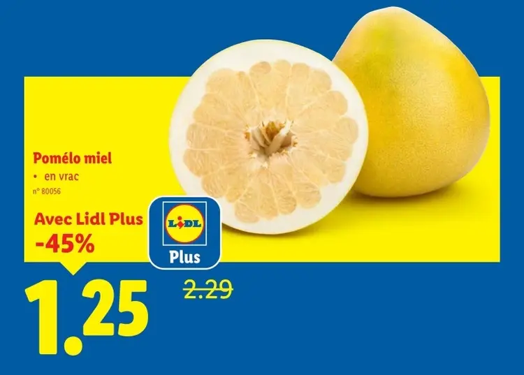 Offre: Pomélo miel