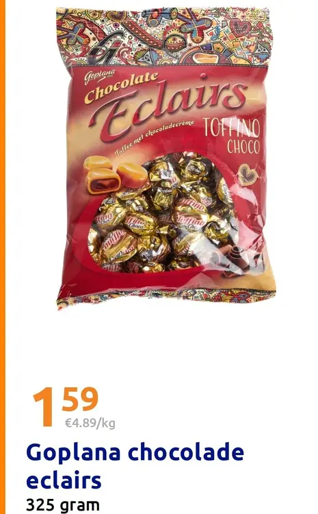 Aanbieding: Goplana chocolade eclairs