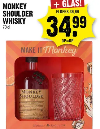 Aanbieding: Monkey shoulder whisky