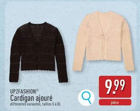Offre: Cardigan ajouré