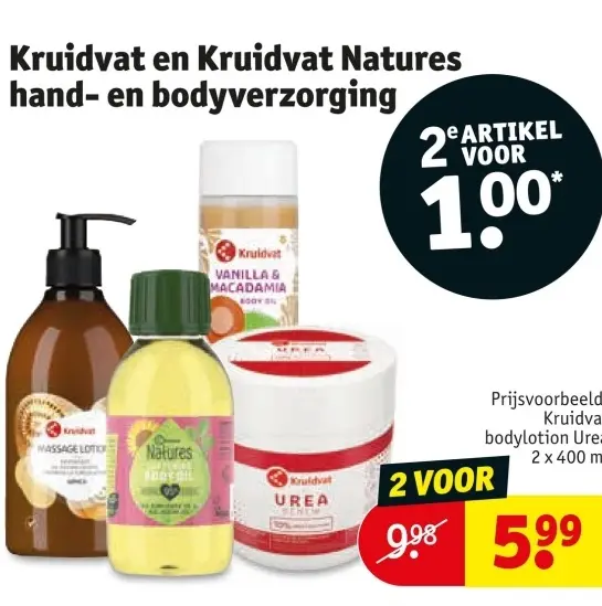 Aanbieding: hand- en bodyverzorging