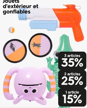 Offre: Jouets d'extérieur et gonflables