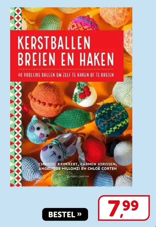 Aanbieding: Kerstballen breien en haken