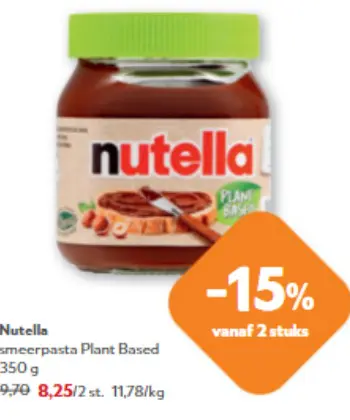 Promotie: Nutella