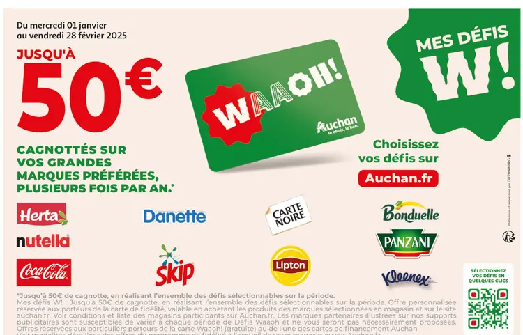 Promotie: Cagnotte sur vos grandes marques préférées