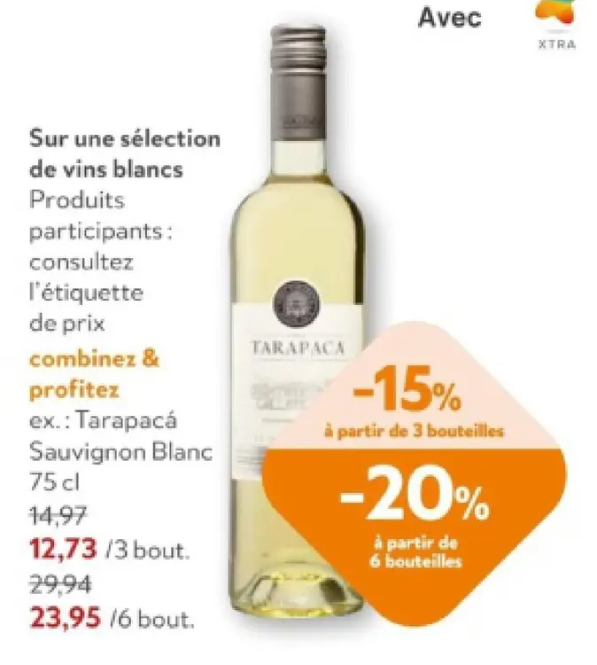 Offre: Tarapacá Sauvignon Blanc