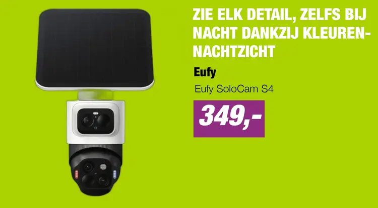 Aanbieding: Eufy SoloCam S4