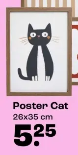 Aanbieding: Poster Cat