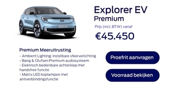 Aanbieding: Explorer EV