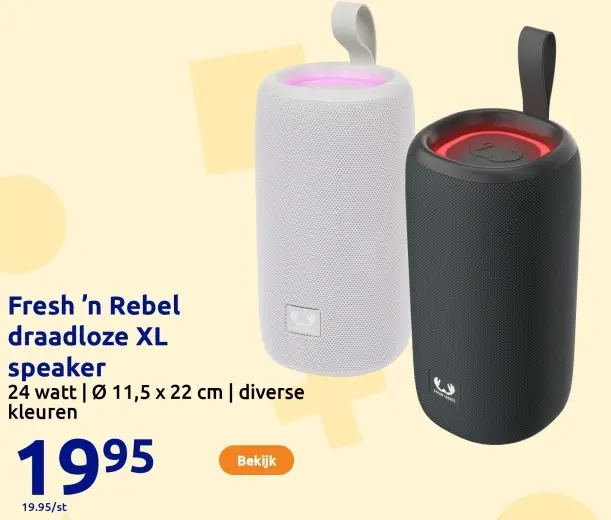 Aanbieding: draadloze XL speaker