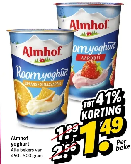 Aanbieding: Roomyoghurt