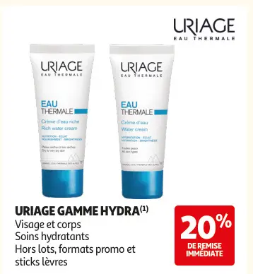 Offre: Uriage gamme hydra