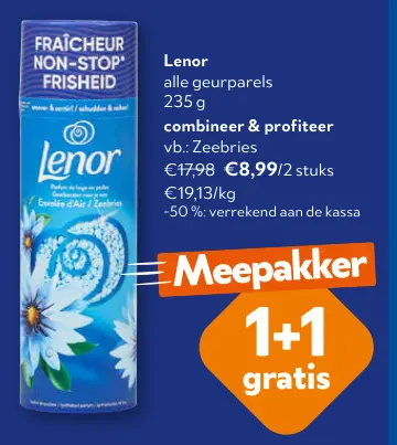 Promotie: Lenor geurparels