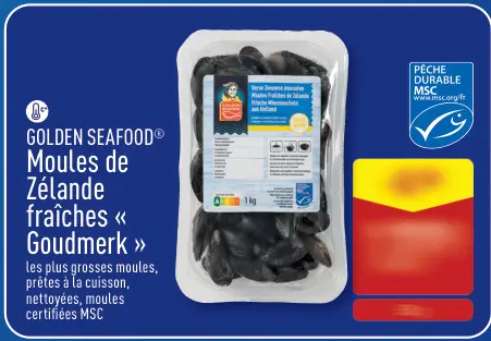 Offre: Moules de Zélande fraîches « Goudmerk »
