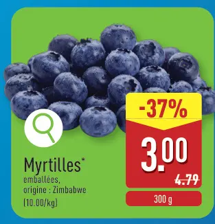 Offre: Myrtilles