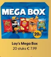 Aanbieding: Lay's Mega Box