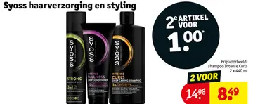 Aanbieding: Syoss haarverzorging en styling