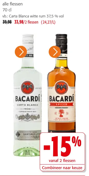 Promotie: Carta Blanca witte rum