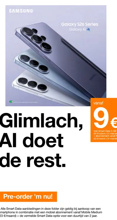 Promotie: Galaxy S26 Series