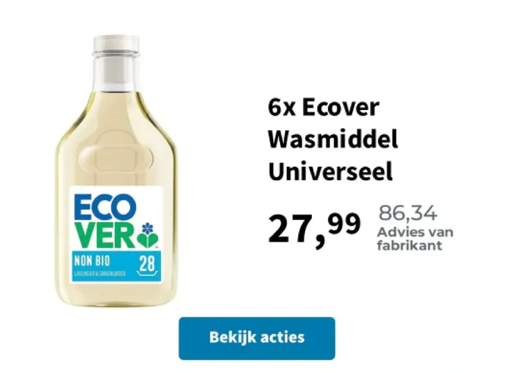 Aanbieding: Wasmiddel Universeel