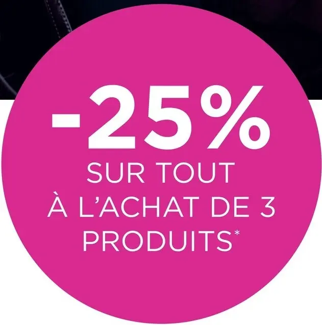 Offre: Tout l'assortiment à l'achat de 3 produits