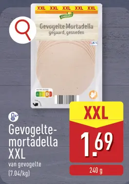 Promotie: Gevogelte-mortadella XXL