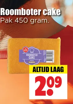 Aanbieding: Roomboter cake