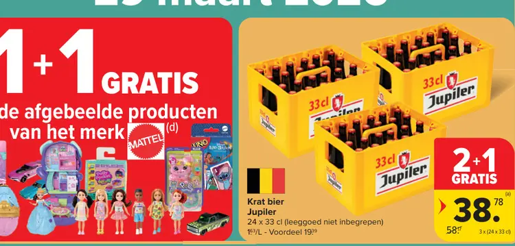 Promotie: Krat bier