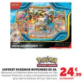 Offre: Coffret pokemon novembre ex48