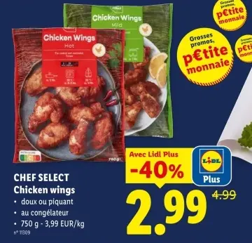 Offre: Chicken wings