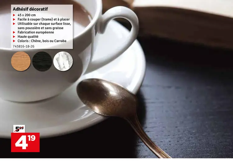 Offre: Adhésif décoratif