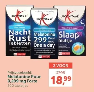 Promotie: Melatonine Puur