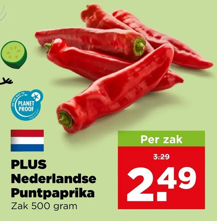 Aanbieding: Nederlandse Puntpaprika
