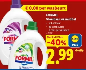 Promotie: Vloeibaar wasmiddel