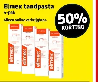 Aanbieding: Elmex tandpasta