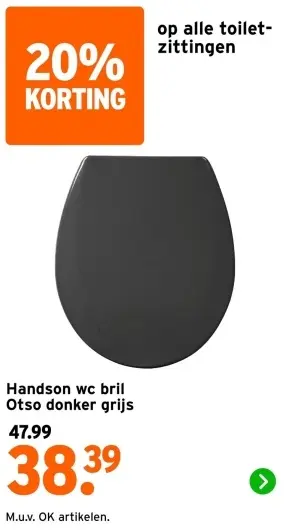 Aanbieding: Alle toiletzittingen