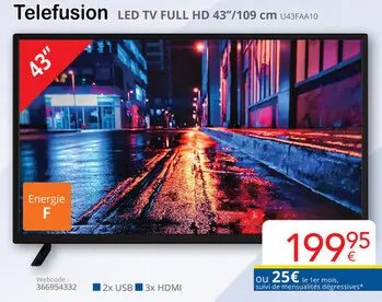 Promotie: Led tv full hd