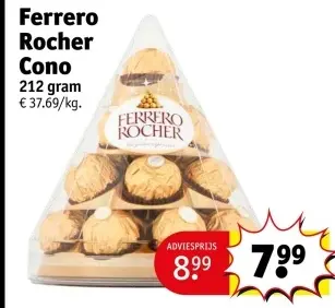 Aanbieding: Ferrero Rocher Cono