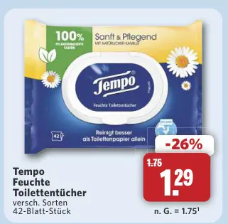 Aanbieding: Feuchte Toilettentücher
