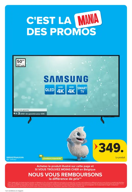 Offre: TV QE50Q7FAAUXXN